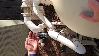 How to Backwash a Pool (Sand) Filter with a Push Pull Valve