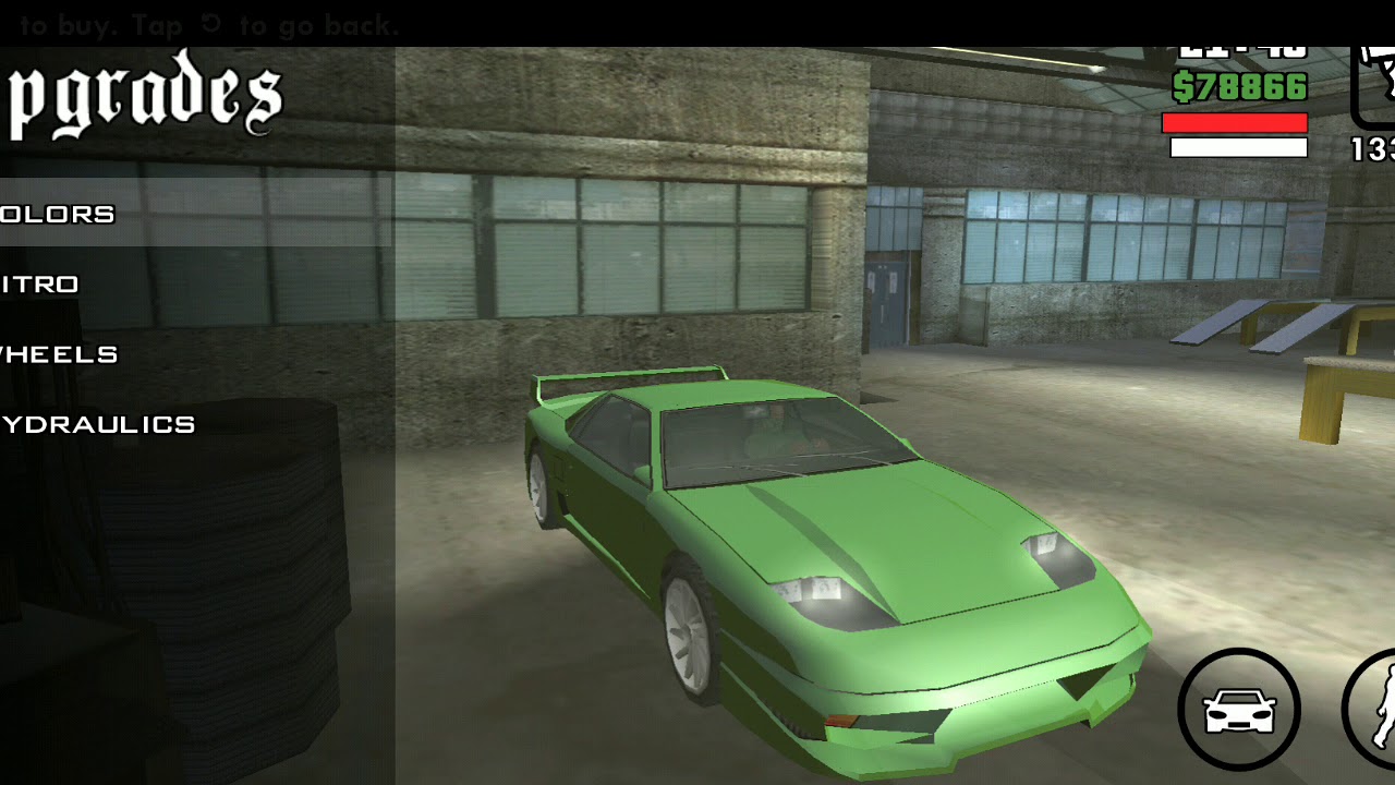 I customize a super car in gta San Andreas - YouTube