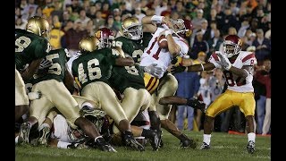 2005 #1 USC @ #9 Notre Dame No Huddle