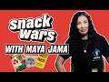 Maya Jama Tries Weird Snacks From Around The World | Snack Wars |  @LADbible TV ​