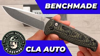 Нож Benchmade CLA Auto, 4300-1, 154CM, G10 Black/Green