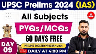 UPSC Prelims 2024 | Full Length Mock Test (All Subjects)| By Ankit Sir | Adda247 IAS #9