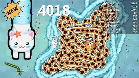 SNAKE.IO 🐍 HOW TO CIRCLE TOP O1 SNAKE THE MAP! 🐍 BEST FUNNY SNAKEIO GAMEPLAY 🐍