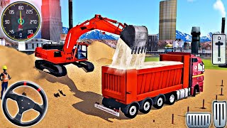 Real Construction Simulator City Building Off-Road Android 3D GamePlay (2024) Welcome To MC GEMAR🎮🚛 screenshot 4