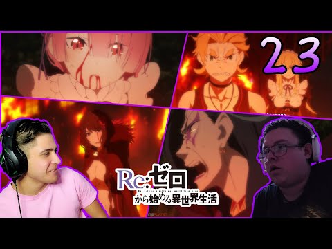 Garfield vs Elsa + Deseo de Ram Re:Zero S2 Ep 23 Reaction