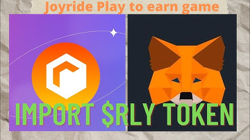 paano mag import ng RLY token sa metamask wallet #joyride