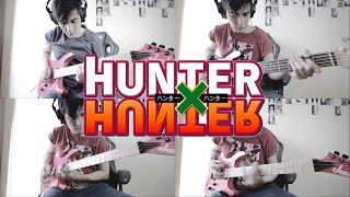 Video thumbnail of "HUNTER X HUNTER Opening  [Galneryus - Departure!] [Guitar cover]"