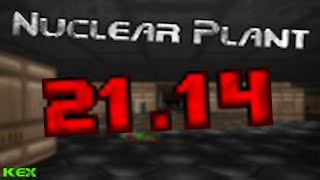E1M2 Nuclear Plant any% in 21.14 (Doom Kex Port)