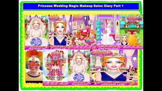 Princess Wedding 💏💑 Princess Wedding Magic Makeup Salon Diary Part 1 😍🤩🤩🥰🎈🎄✨🎉🎁🎁👒👒💋💋💋💋❤🧡💛💚💚💙💜🤎💖💗💓💞💕💝💘 screenshot 4