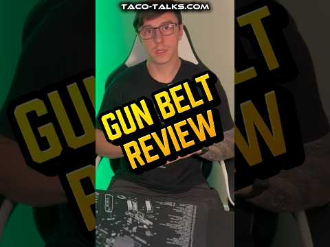 Aegitec Gun Belt Review
