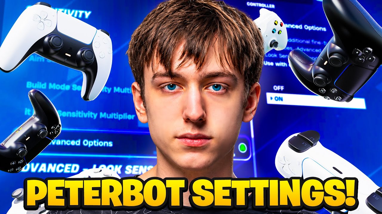 NEW PETERBOT controller SETTINGS + Sensitivity for Fortnite Chapter 7! (PS5/XBOX/PS4/PC)
