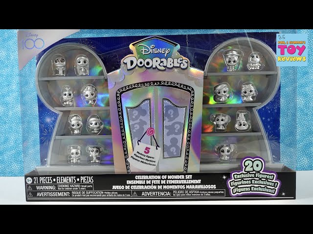 Disney Doorables Disney100 Celebration of Wonder Set, 21-Piece Collectible  Figure Set, Kids Toys for Ages 5 Up by Just Play