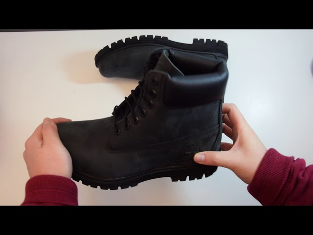 timberland radford 6 inch boots in black