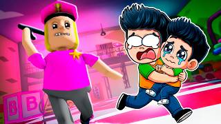 ESCAPA DE LA CHICA POLICIA LOCA EN ROBLOX | POLICE GIRL PRISON RUN OBBY | JONDRES GC