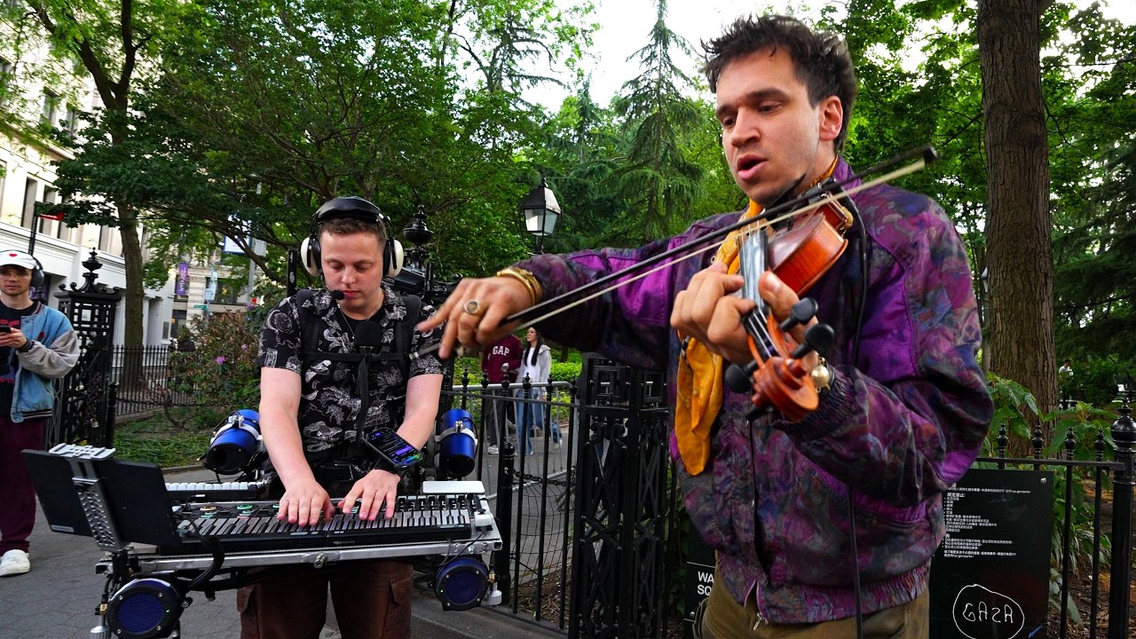 INSANE Violinist Had NYC Crowd BLOWN AWAY [Full Jam]