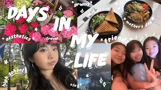 ʚ DAYS IN MY LIFE ɞ₊˚⊹♡ high school, mother’s day, traveling, friends, digital diary ˚₊☆‧| chloe eng