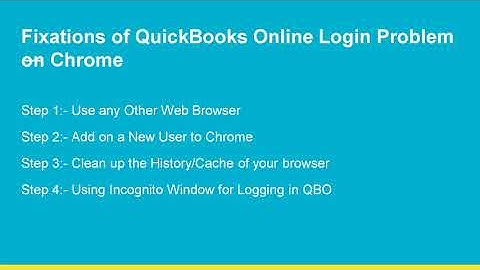 QBO.Intuit Quickbooks Online Login Problems Fixed