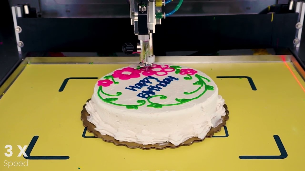 BeeHex Automated Cake Decoration 