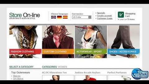 Download Fashion Store OsCommerce Template by  Lovely TM