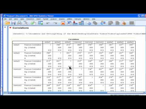 SPSS Syntax - Introduction (part 1)