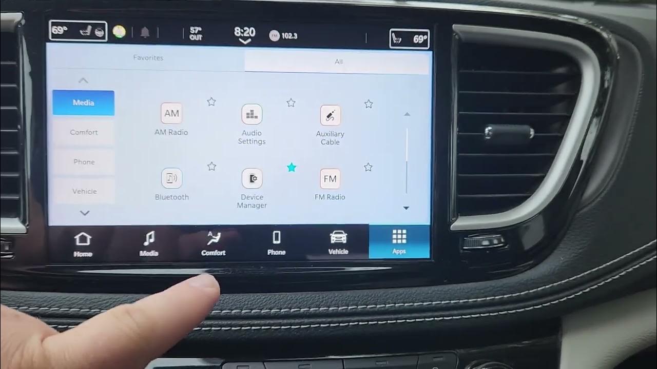 2022 Pacifica, How to stop SiriusXm popup notification. YouTube