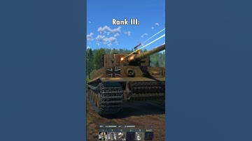 The Best German Tank for each Rank (pt.1/2) #warthunder #warthundermoments #transition