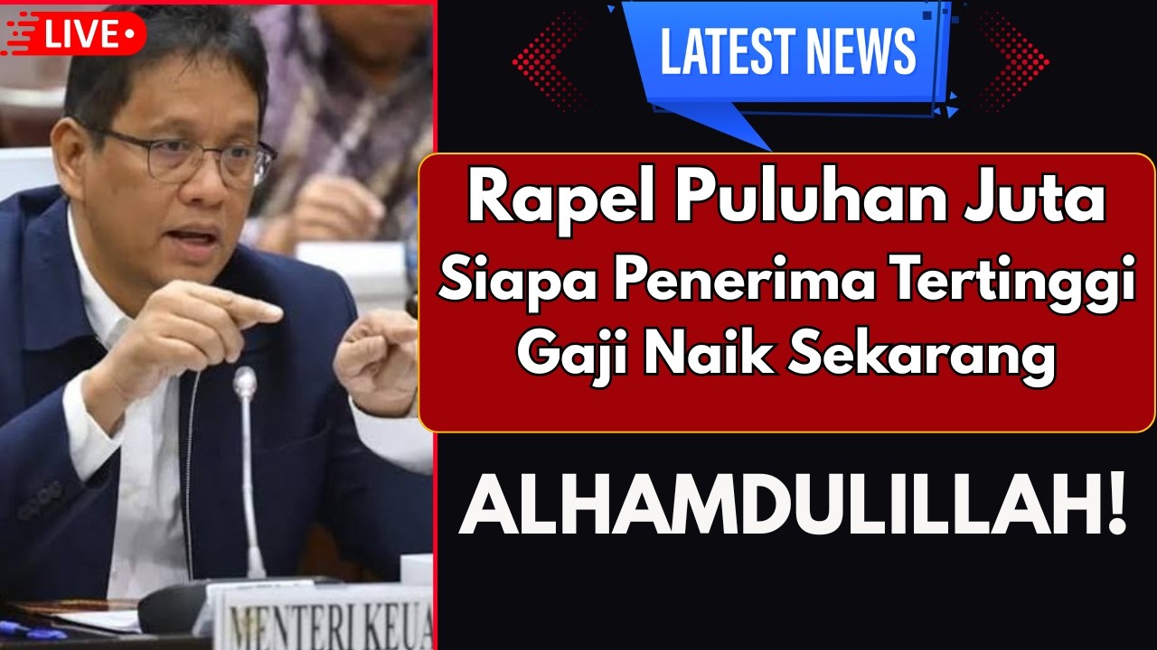 Rahasia 5 Golongan Pensiunan yang Dapat RAPEL Gaji Terbesar 2026!