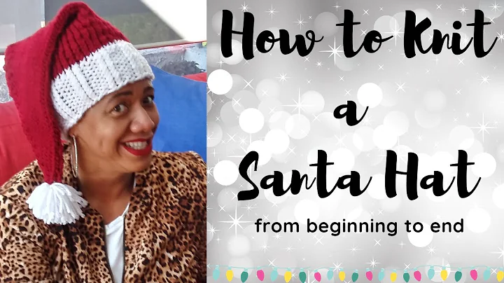How to Knit a Santa Hat