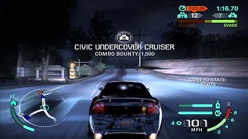 Need For Speed Carbon: Challenge #19 @1080p60