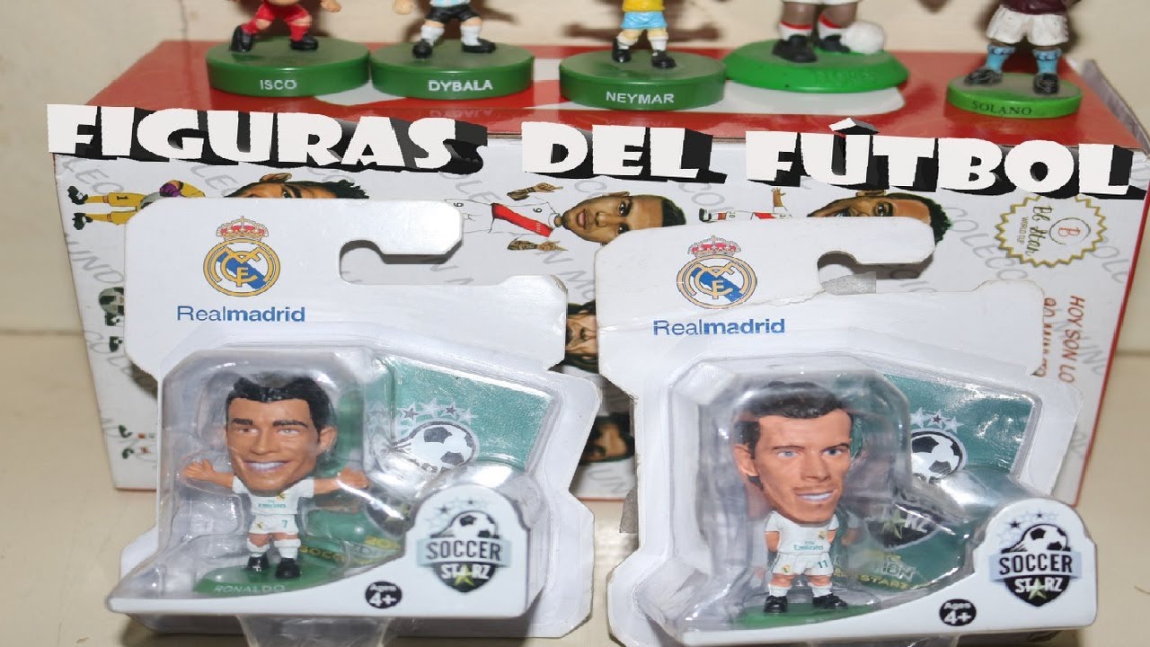 figuras real madrid Gareth Bale Y CRISTIANO RONALDO SoccerStarz Figure ...