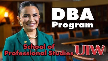 Doctor of Business Administration program | UIW SPS