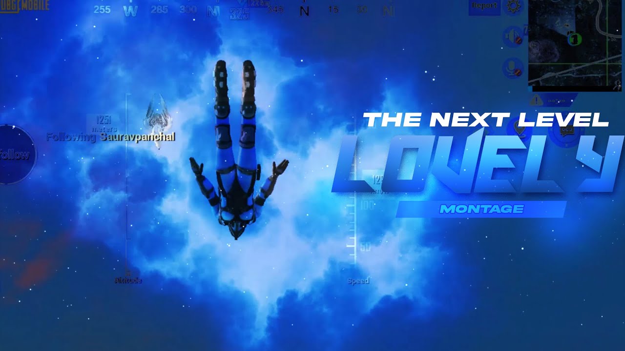 THE NEXT LEVEL LOVELY MONTAGE  | EDIT LIKE ADITYA THAKUR | BEAT SYNC MONTAGE | PUBG MOBILE | SPARD |