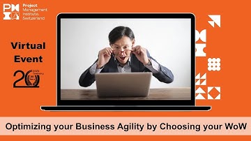Disciplined Agile: Optimizing your Business Agility by Choosing your WoW
