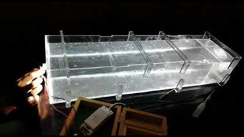 RDL Underwater Visible Light Communication Demonstration