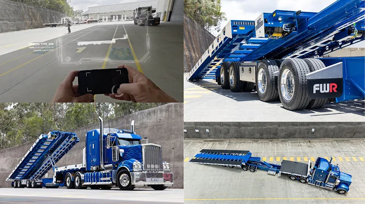 FWR x BUDDEN CONTRACTORS - Quad Axle Super Tilt Trailer