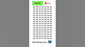 Only Geniuses Can Spot the Odd Number Out! 👀🔥  789