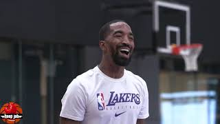 JR Smith First Shooting Workout At Lakers Practice. HoopJab NBA