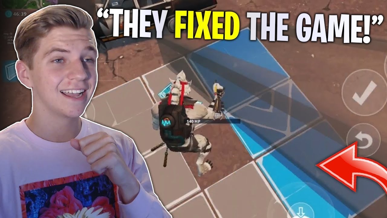 FORTNITE MOBILE IS FINALLY FIXED! Biggest Update In Mobile ...