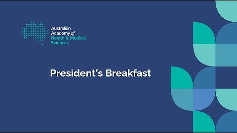 Annual Meeting 2024 - President