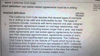 California civil code ca real estate license exam top pass words
vocabubee.com