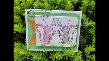 Unity Quick Tip: Mirror Image Stamping- Skunks