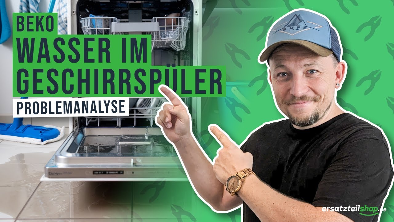Geschirrspuler Wasser In Bodenwanne Entfernen