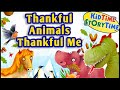 Thankful Animals Thankful Me 🙏🏽 Thanksgiving Read Aloud