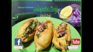 Jalapeño Bajji | Mirchi Bajji | మిర్చి బజ్జి | मिर्ची बज्जी | Spicy Jalapeño Fritter | ಮಿರ್ಚಿ ಬಾಜ್ಜಿ