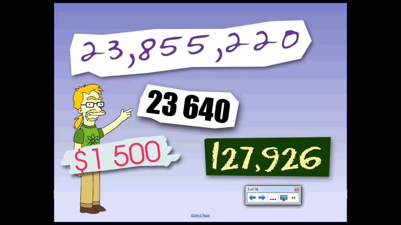 Reading Big Numbers YouTube