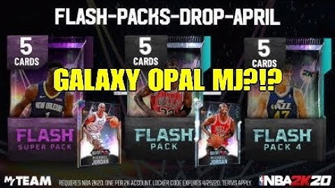 *NEW* LOCKER CODES FOR CHANCE AT FREE GALAXY OPAL MICHAEL JORDAN! NBA 2K20 MyTeam