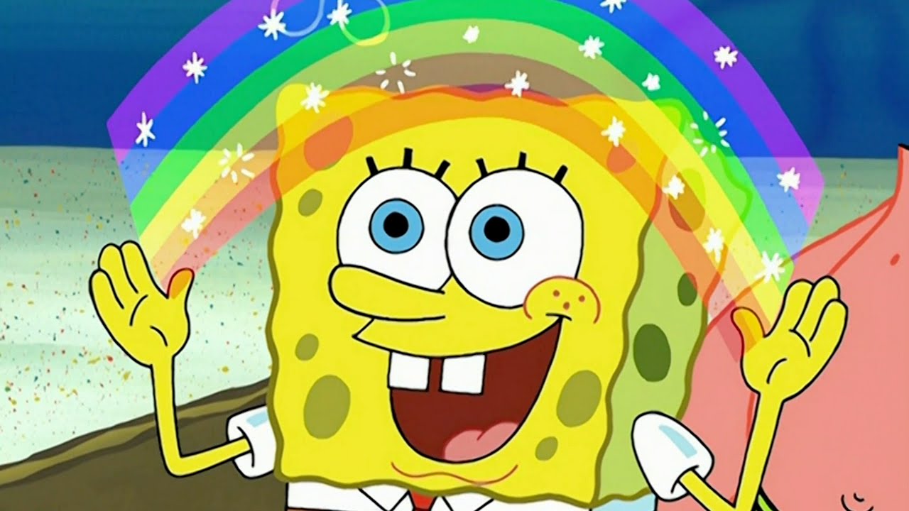 imajinasi, Spongebob imajinasi, Spongebob bacot, bacoot, Spongebob bacoot, meme...