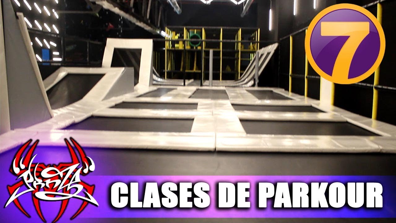 ¡MI PRIMERA CLASE DE PARKOUR EN 7FUN!