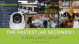 How to set up basic surveillance for your business in one minute