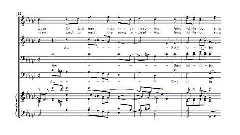 Mary's lullaby ( John Rutter )